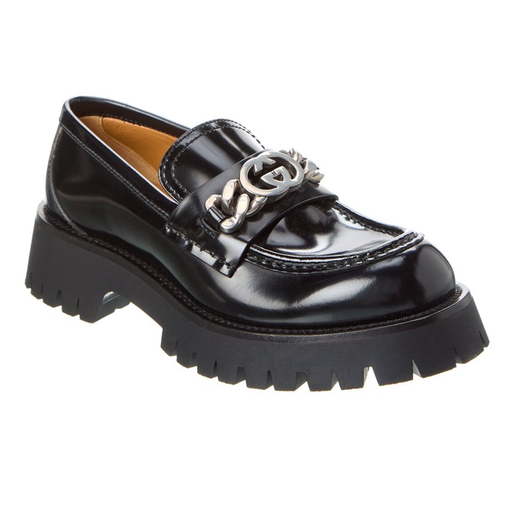 Gucci Women's Black Loafers (New with duster and box). Runs small, ideal for 8.5 - Picture 5 of 9